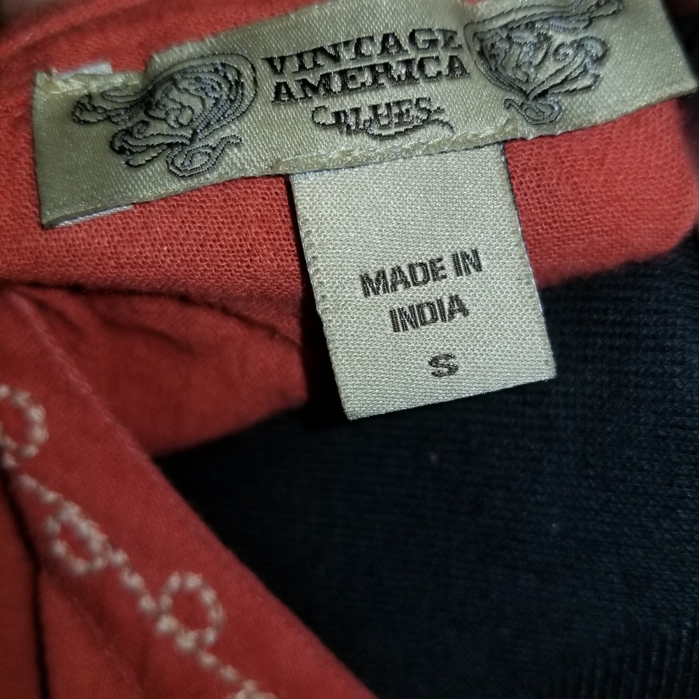 Vintage America coral top small - Picture 6 of 6